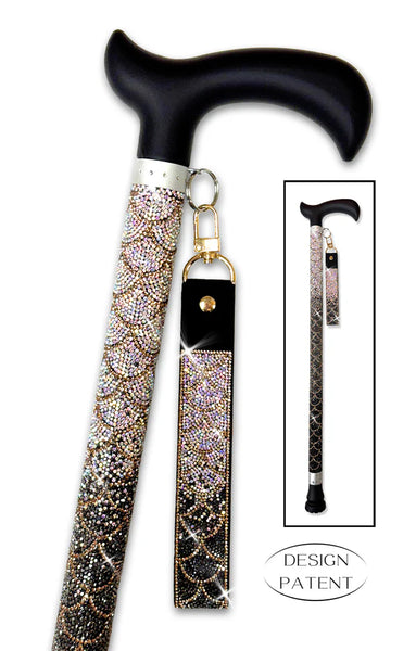 Midnight mermaid crystal canes