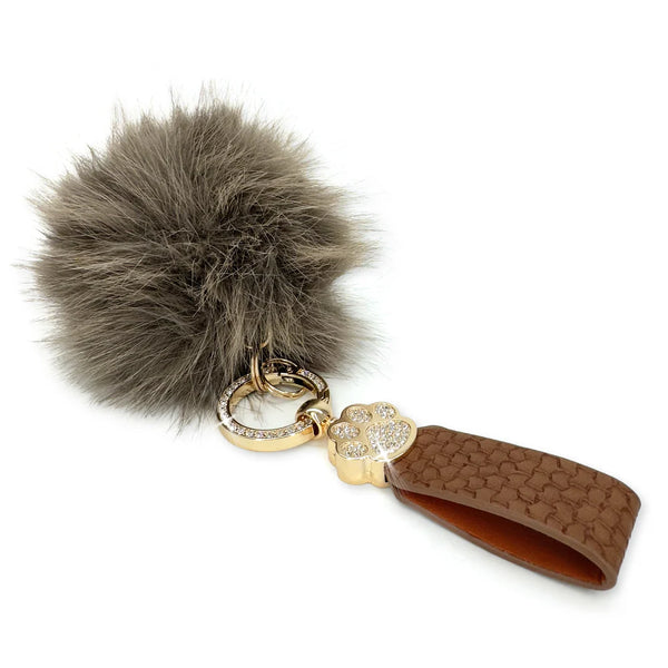 FAUX FUR PAW KEYCHAIN COLLEXTION