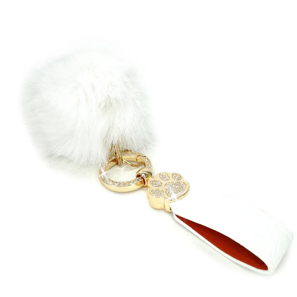 FAUX FUR PAW KEYCHAIN COLLEXTION