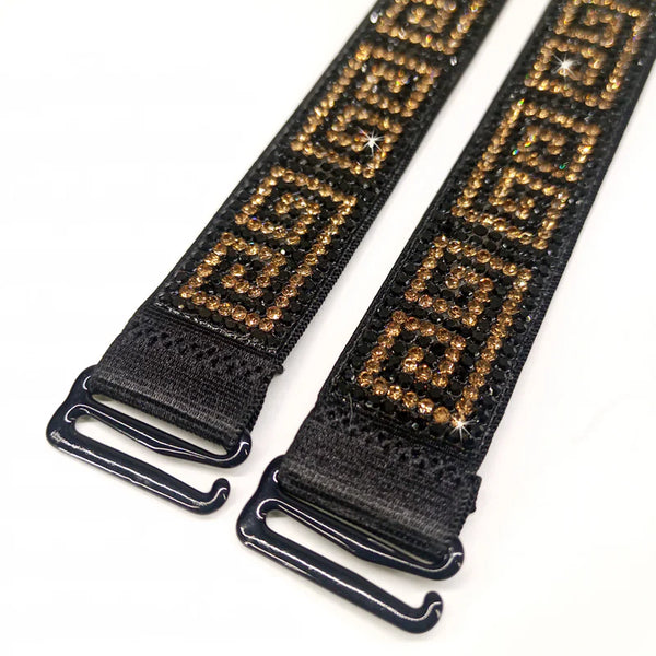 CRYSTAL BRA STRAPS