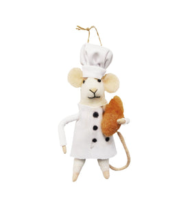 CHEF MOUSE ORNAMENT