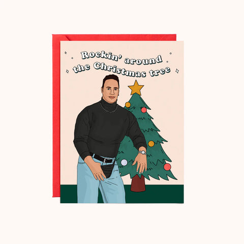 THE ROCK HOLIDAY CARD