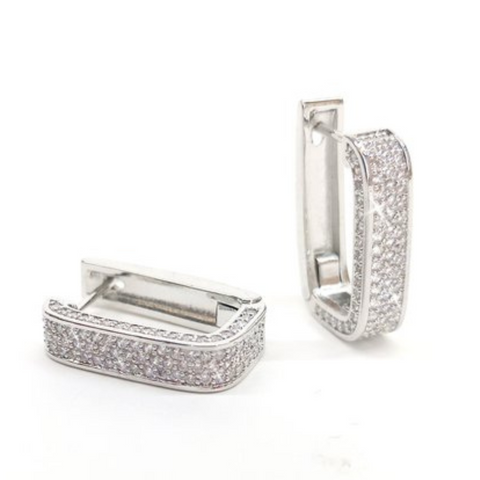 SQUARE LINK EARRING COLLECTION