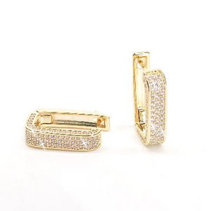 SQUARE LINK EARRING COLLECTION