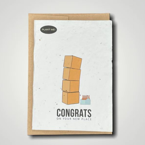 CONGRATS ON YOUR HOME PLANTABLE CARD