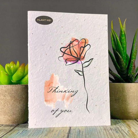 THINKING OF YOU PLANTABLE CARD