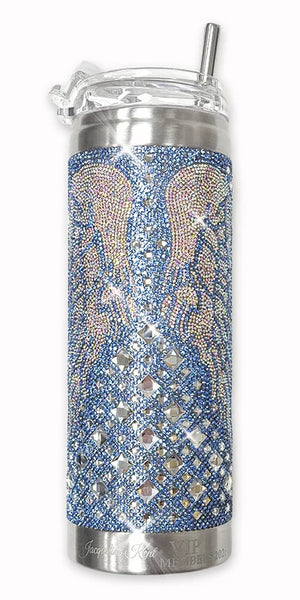 DIVINE TWIST TOP CRYSTAL TUMBLER