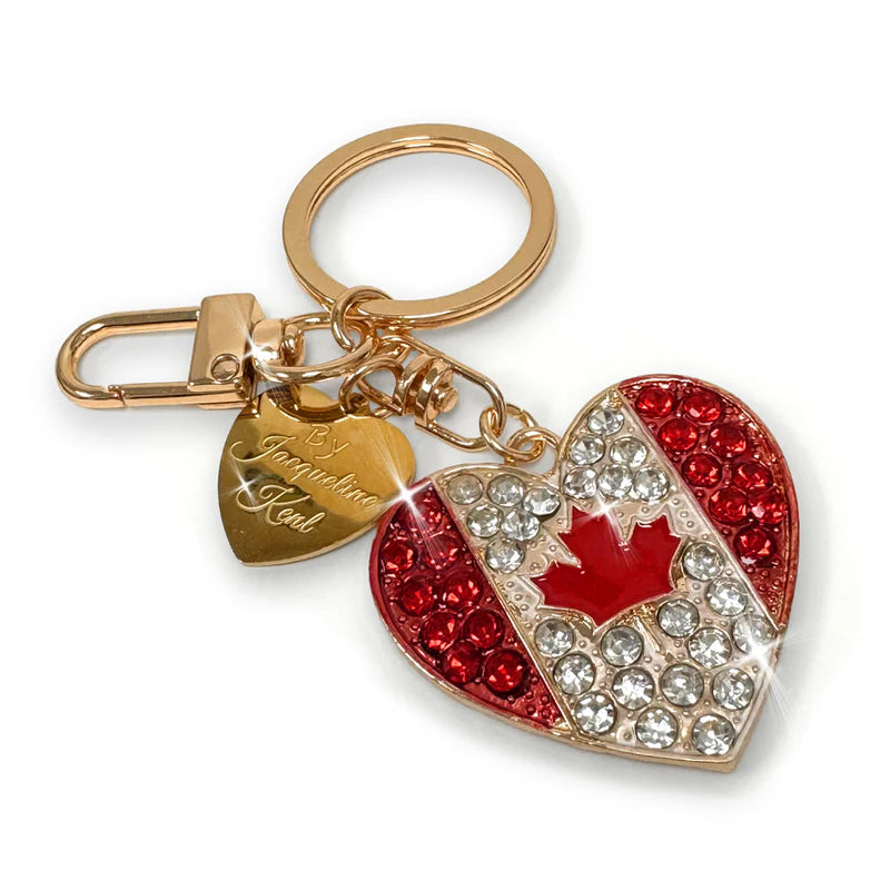 I LOVE CANADA KEY CHAIN