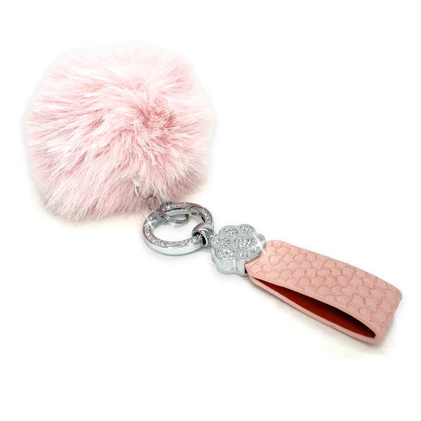 FAUX FUR PAW KEYCHAIN COLLEXTION