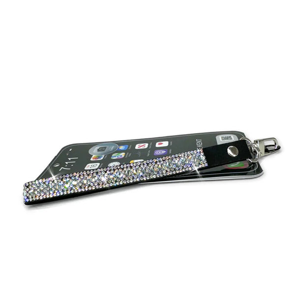 CRYSTAL CELL PHONE/ TUMBLER WRIST LANYARD