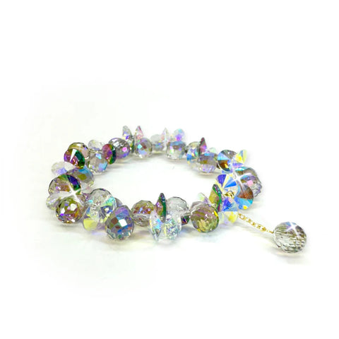 CRYSTAL BEAD STRETCH BRACELET