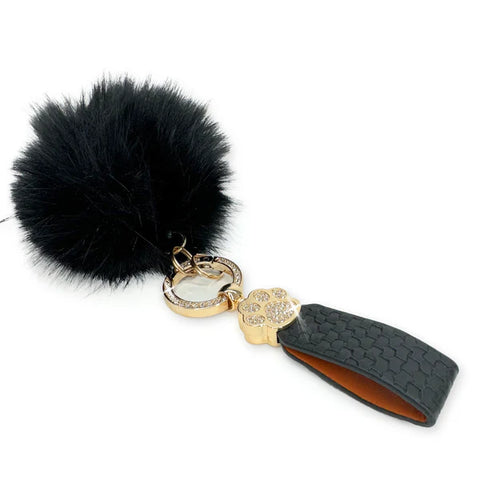 FAUX FUR PAW KEYCHAIN COLLEXTION
