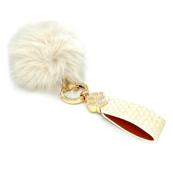 FAUX FUR PAW KEYCHAIN COLLEXTION