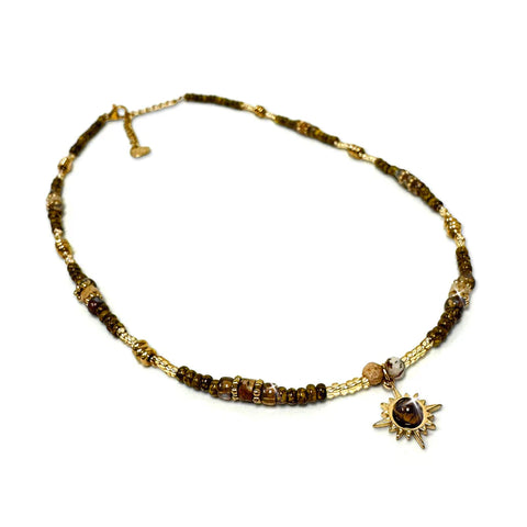 SHORT NATURAL NECKLACE