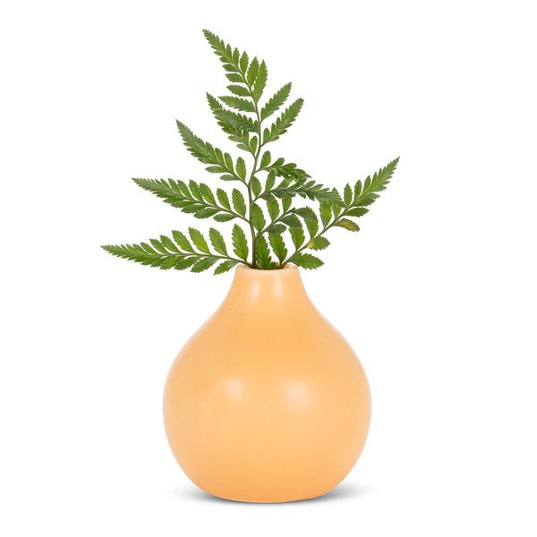 MATTE OCHRE VASE