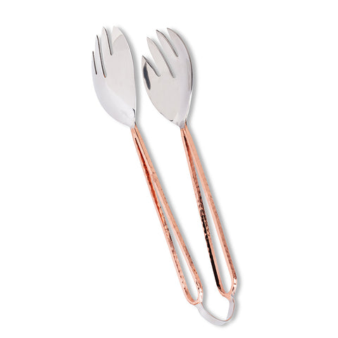 LOOP HAMMERED SALAD TONGS