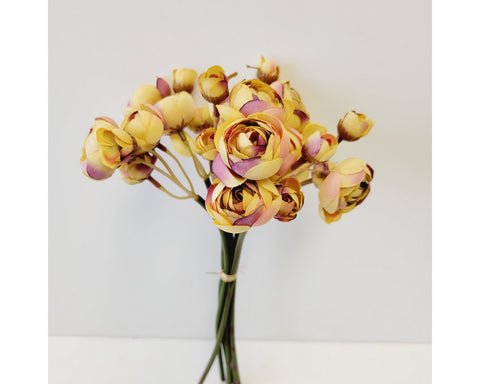 FAUX MINI RANUNCULUS COLLECTION