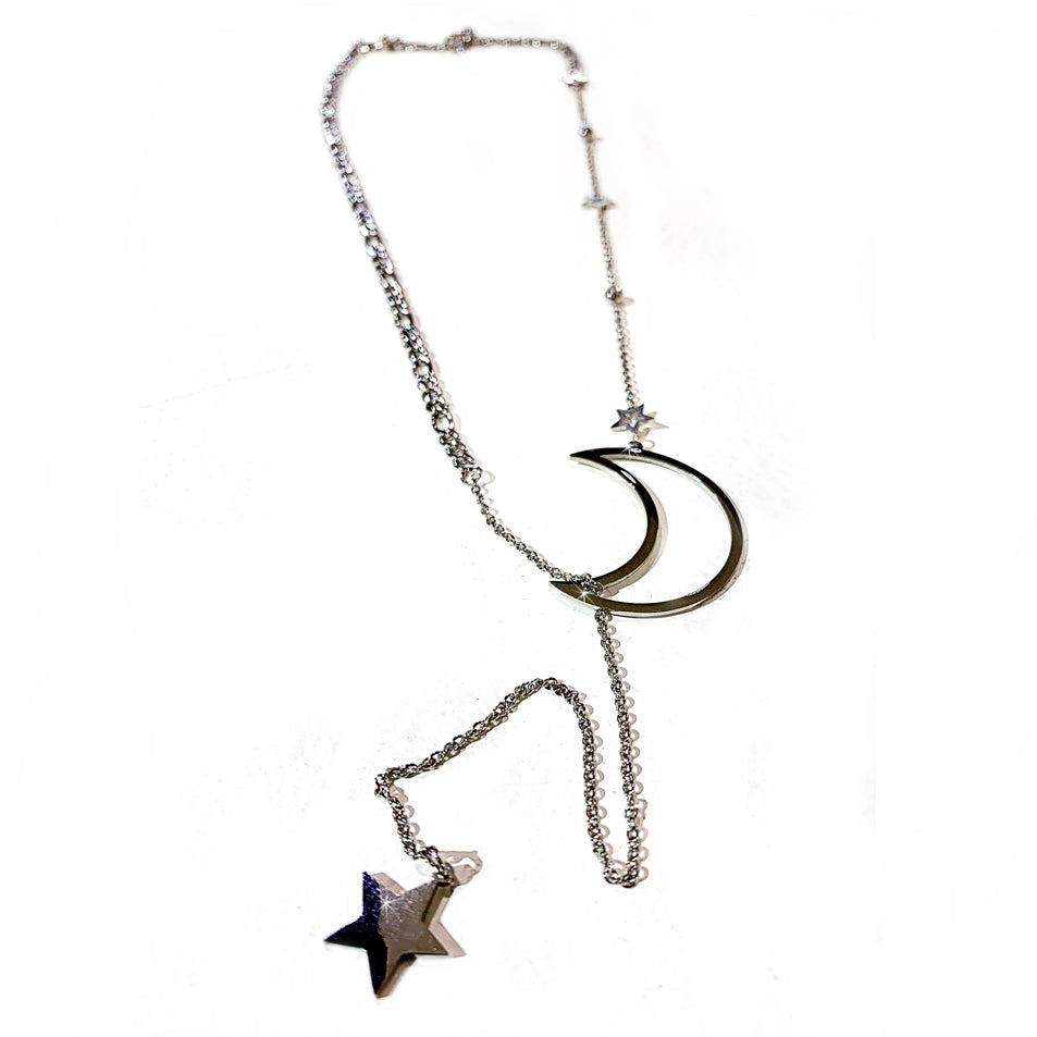 STAR AND MOON NECKLACE